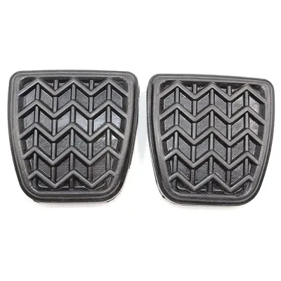 2-piece Clutch Brake Pedal Pad Rubber