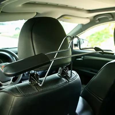 1Pcs Stainless Steel Car Hanger Clothes Suits Holder