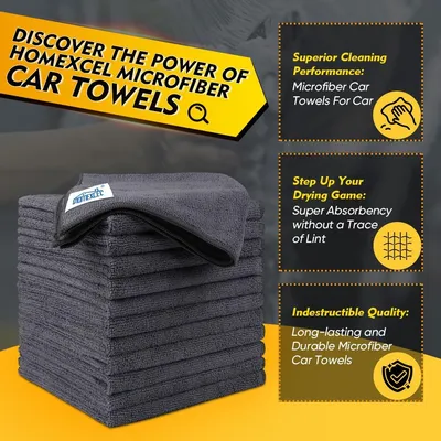 Dual-purpose Car Wash And Drying Towel Thickened And Highly Absorbent Cloth