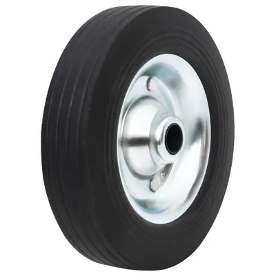   Wheel for Trailer Support Wheel Ø20x5 cm Solid Rubber and Steel