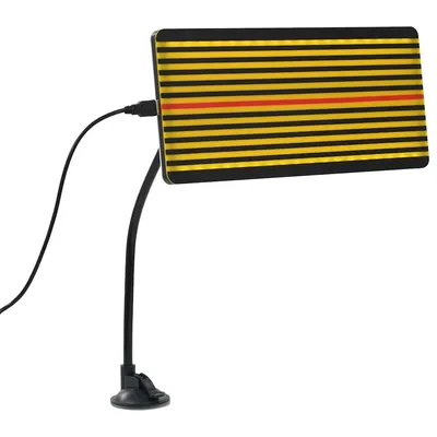   LED dent repair shield for paintless dent repair