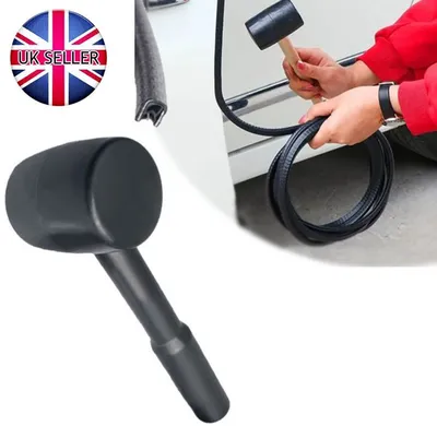 10M Car Door Boot Edge Protector Strip Trim U Shape Guard Seal Rubber BLACK UK