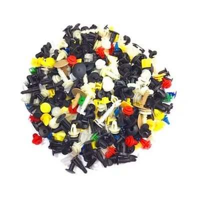 10 0 0PCS Mixed Auto Bumper Fender Door Panel Fasteners Retainer Rivet Clips