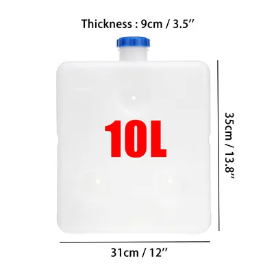 10L 3Holes Plastic Fuel Oil Gasoline Tank Car Truck Air D Iesel Parking Heater