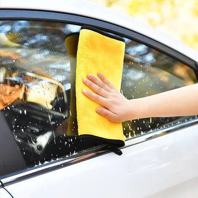 10Pcs 800 GSM Premium Microfiber Car Cleaning Towels Ultra Absorbent Scratch Free Detailing Cloths