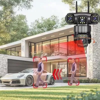 Home Camera Connects To Your Phone For Remote High-definition Video And Two-way Audio
