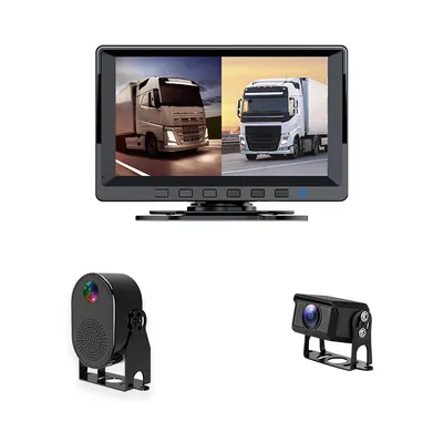 7 Inch 2-Channel All-in-One MmWave Sensor System Vehicle Monitoring System