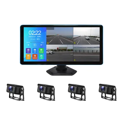 10 Inch Ultra-Wide 4-Channel All-in-One Touch Monitor
