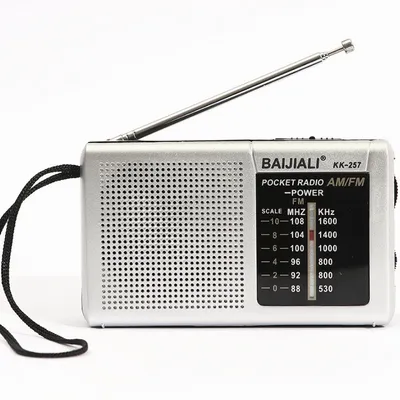 Dual-band Vintage Design Portable Mini Radio