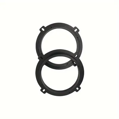 2PCS 6.5 Inch Car Door Speaker Adapter Spacer Ring Fit For Hyundai Elantra I30 Tucson Sonata XG300, Fit For Kia Amanti Forte Soul Optima Sedona, ABS Front Rear Speaker Adapter Brackets