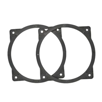 2PCS 6.5 Inch Front Door Speaker Adapter Spacer Rings Compatible With 2006-2020 Hyundai Genesis Sonata Elantra Tucson Azera Santa Fe KIA Forte Sedona NIRO