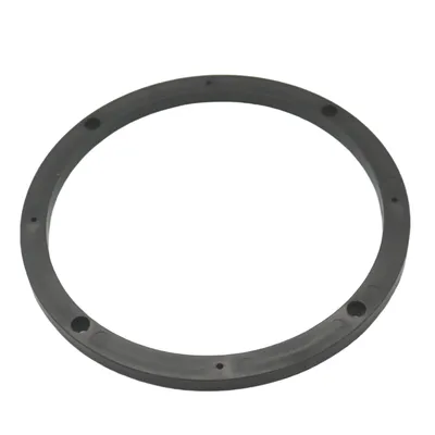 2pcs  Thickness 9MM   6.5Speaker Spacers Universal Car Audio Speaker Soild Pad Subwoofer Mid Range Custom Installation Mounting Adapter