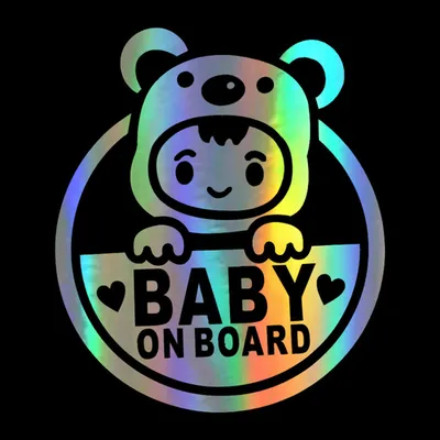 Laser Reflective Car Window Glass Creative Sticker