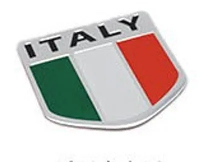 Alloy National Flag Car Decoration  Metal Car Sticker