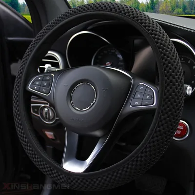 Mesh Breathable Car Steering Wheel Cover Without Inner Ring