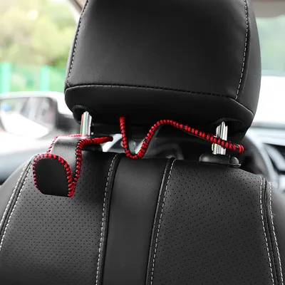 Car Car Seat Back Hook Car Multifunction Hidden Small Hook Gold