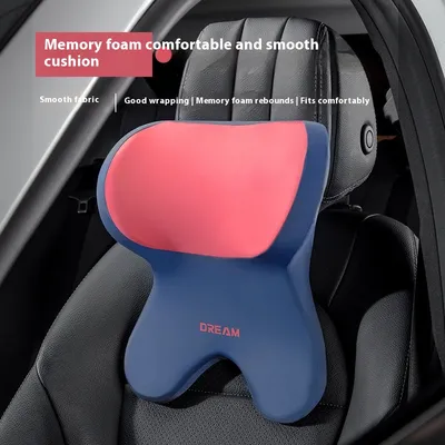 Automotive Headrest Memory Foam Neck Pillow Car Backrest Cushion