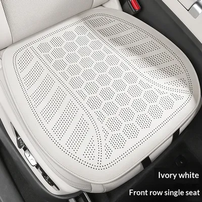 Four-Season Universal Ultra-Thin Suede-Look Three-Piece Car Seat Cushion Set