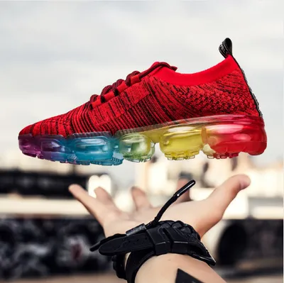 Air cushion shoes Korean men's casual sports shoes outdoor non-slip shock absorption large size men's shoes