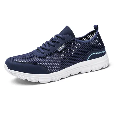 Air Mesh Shoes Men's Hole Tide Shoes Mesh Amazon Sneakers