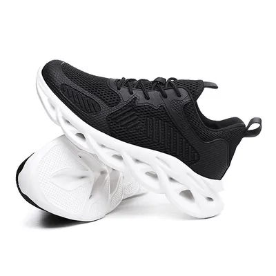  Spring New Men's Breathable Fly Woven Sports Casual Shoes