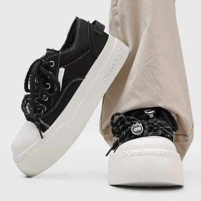 2026 New Spring Couple Canvas Skate Shoes, Toe-cap Height-increasing Casual Sneakers For Students & Men