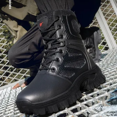 Plus-size Fashionable Outdoor Off-road Hiking Boots And Snowfield Tactical Boots