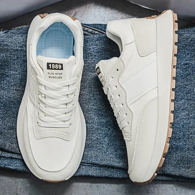 Men's Sports Shoes, Fashion Versatile Chunky Dad Shoes & Cortez Sneakers, Breathable Comfortable Retro Trendy Footwear For Spring And Autumn