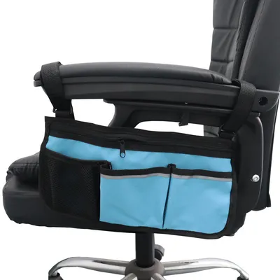 Adjustable Wheelchair Side Armrest Mesh Storage Bag