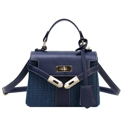  Summer New Single Piece Straw Woven Hand Bag For Women