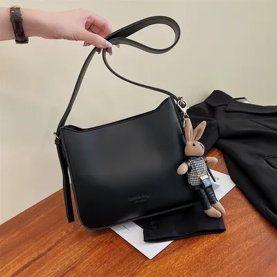 All-match Shoulder Messenger Bag Special-interest Design Commuter Bucket