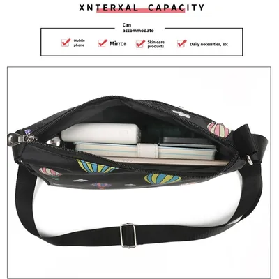 Only Self Pickup---New Fashion Middle-Aged & Elderly Women's Casual Nylon Oxford Crossbody Bag, Multi-Functional Shoulder Bag For Mom