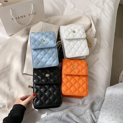  Net Red New Trendy Korean Fashion Messenger Bag Ins Shoulder Phone Bag