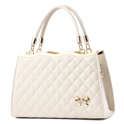  Female Bag Spring New Embroidered Rhombus Ladies Handbag Foreign Trade Big Bag Shoulder Messenger Bag Delivery