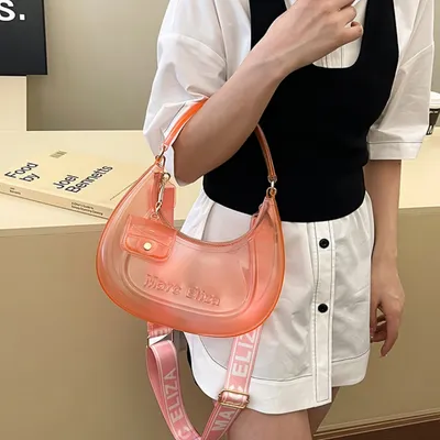 New Women's Bag Shoulder Cross Crescent
