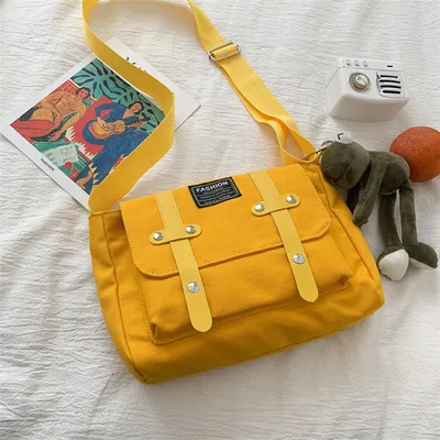 All-match Student Messenger Bag Tooling Style One-shoulder Backpack Trend
