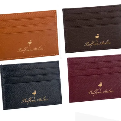 Anti-magnetic RFID Top Layer Cowhide For ID Card Bag