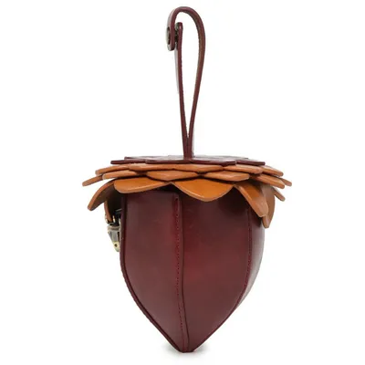 Acorn Shaped Creative Fun And Personality Lipstick Pack Pu Wallet