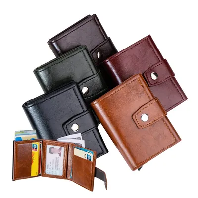 Anti Magnetic Anti Theft Metal Cardholder
