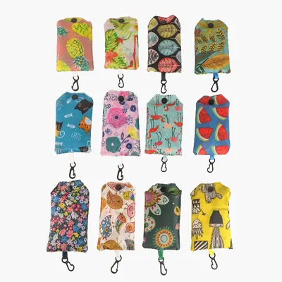 190T Polyester Shopping Bag Portable Handbag
