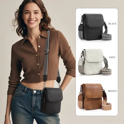 Adjustable Shoulder Strap Portable Mini Small Crossbody Bag