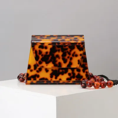 Acrylic dinner bag