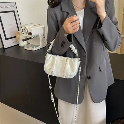 About All-match Pleated Cloud Women's Bag