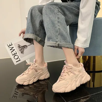  Spring New Korean Student Casual Sports Shoes Running Shoes