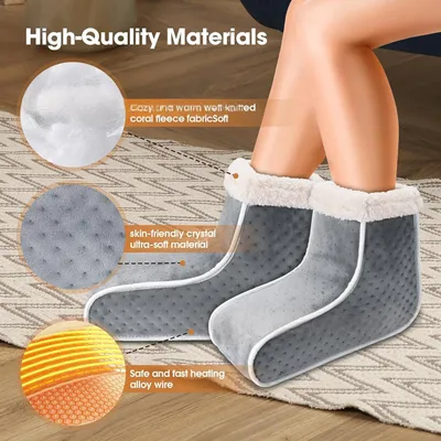 Winter Foot Warmer A Heating Gadget With Detachable Heating Elements