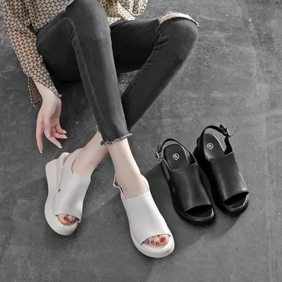  Summer New Style Fish Mouth Fashion Women's Shoes Platform High Heels Women