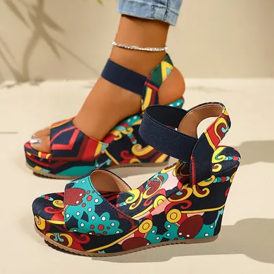 Summer New Arrival Womens Plus-size Platform Shoes