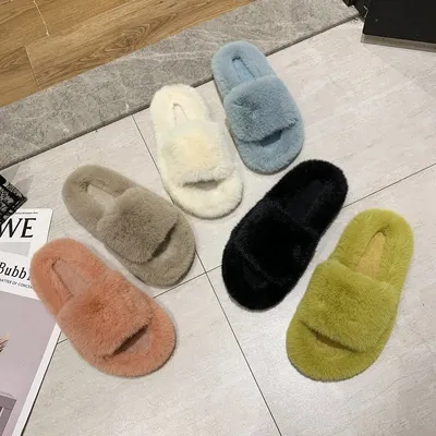  Furry Slippers