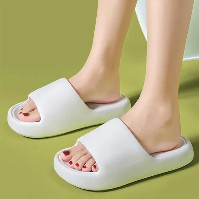 3.8cm Thick-soled Slippers Feel Feeling For Women
