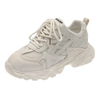  New Paris Three Generation Father Shoes Spring And Summer Women's Shoes Net Red Ins Shoes Winter Thick Soled Breathable Sports Shoes